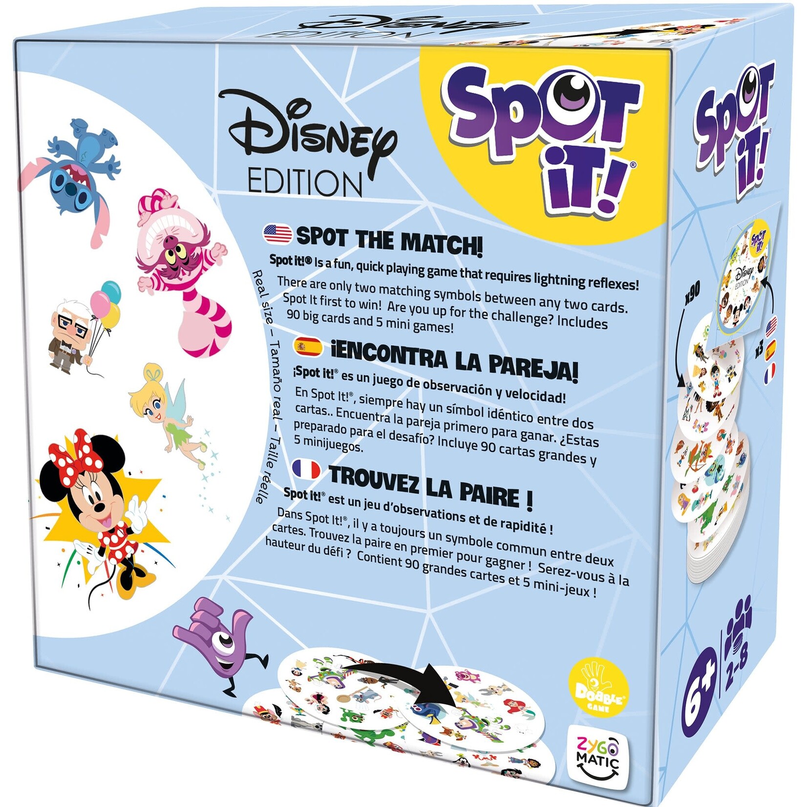 Zygomatic Spot It! Disney