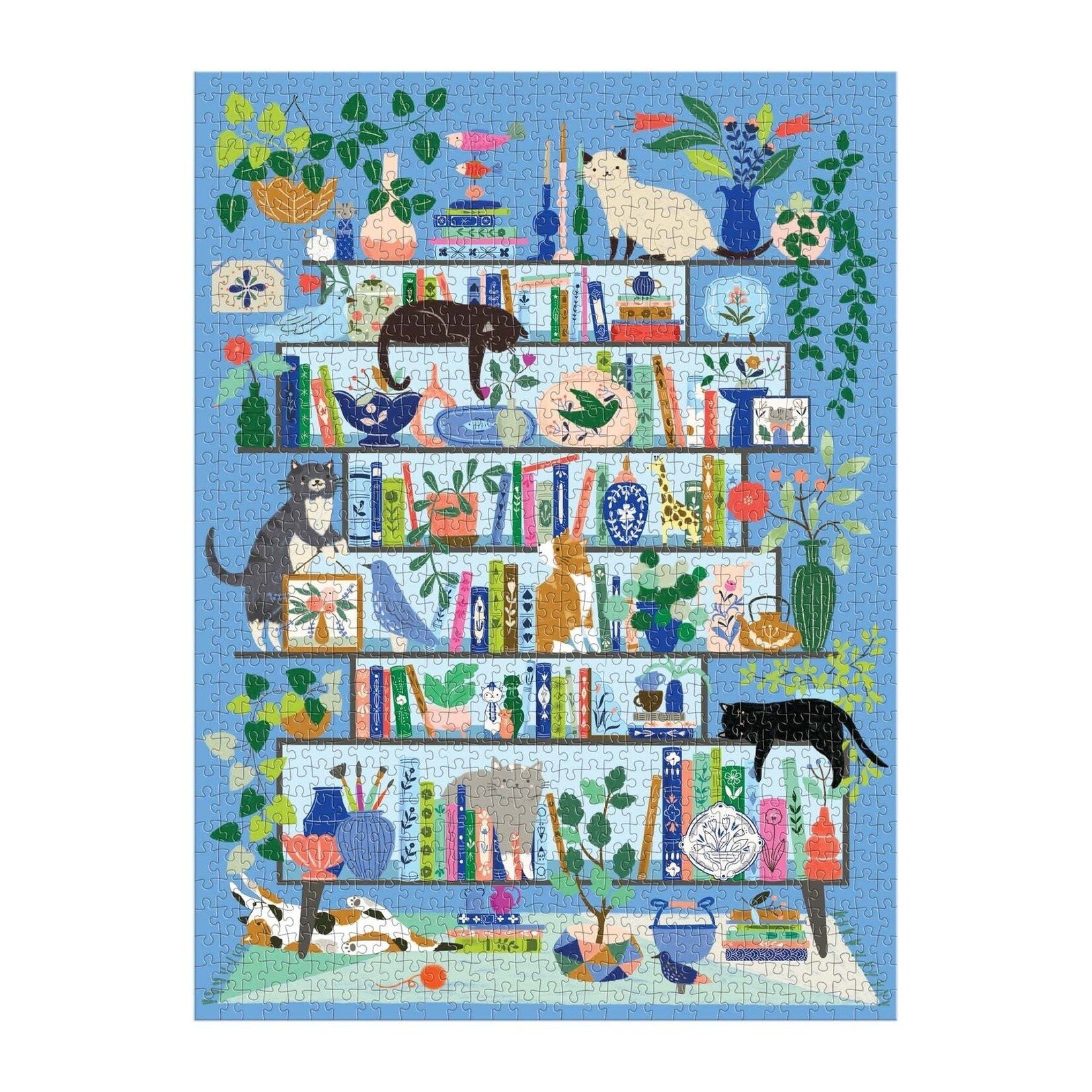galison Purrfect Nook 1000 Piece Puzzle