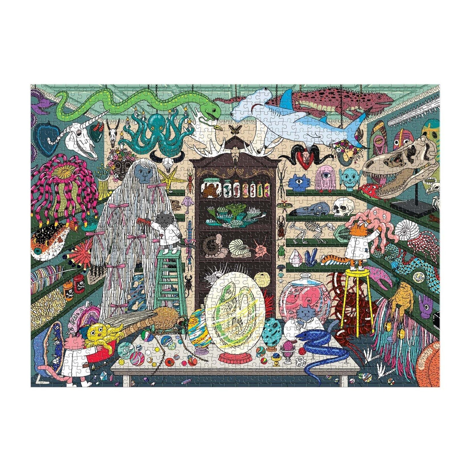 galison World of Curiosities 1000 Piece Puzzle