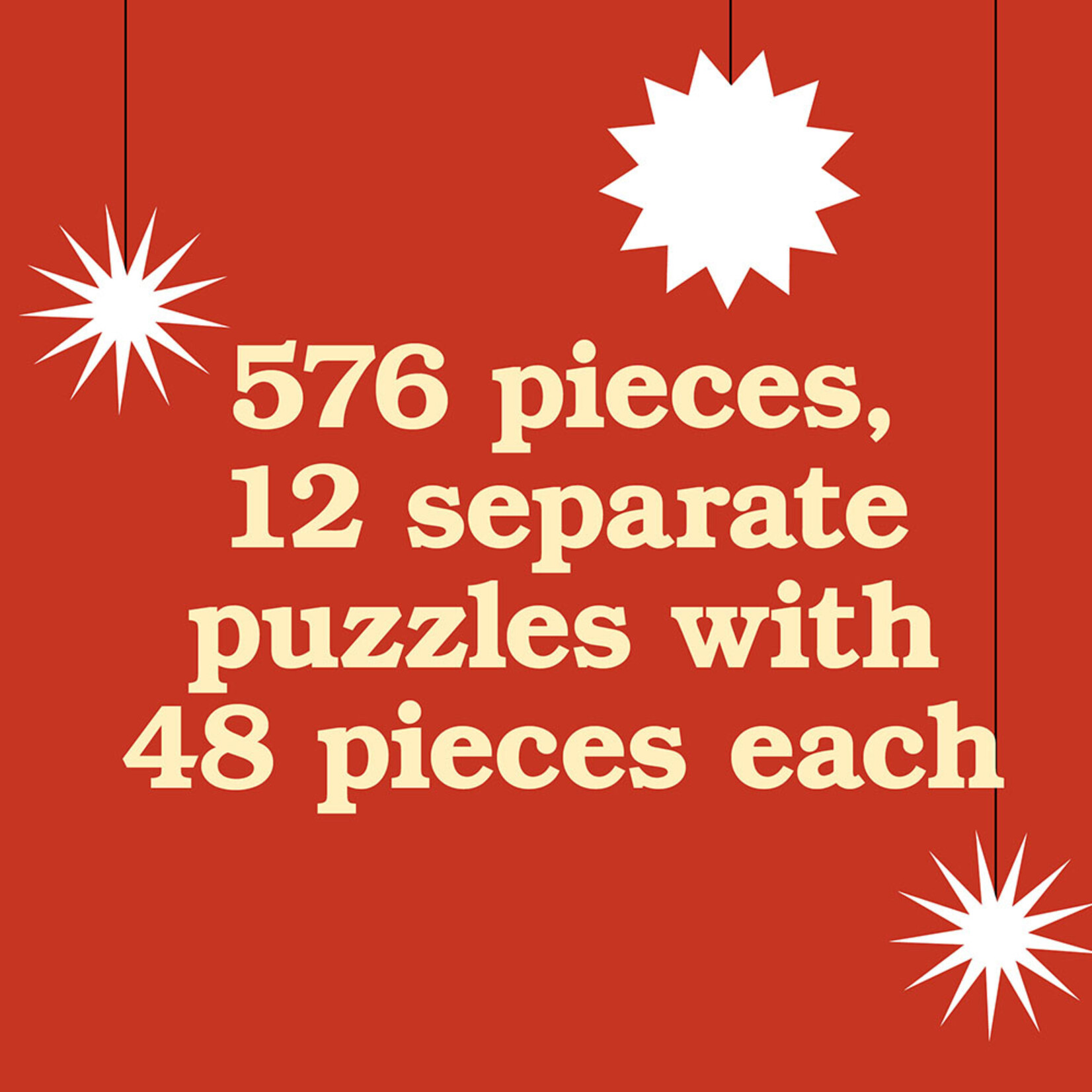 galison 12 Puzzles in One Box: Twelve Days of Catmas