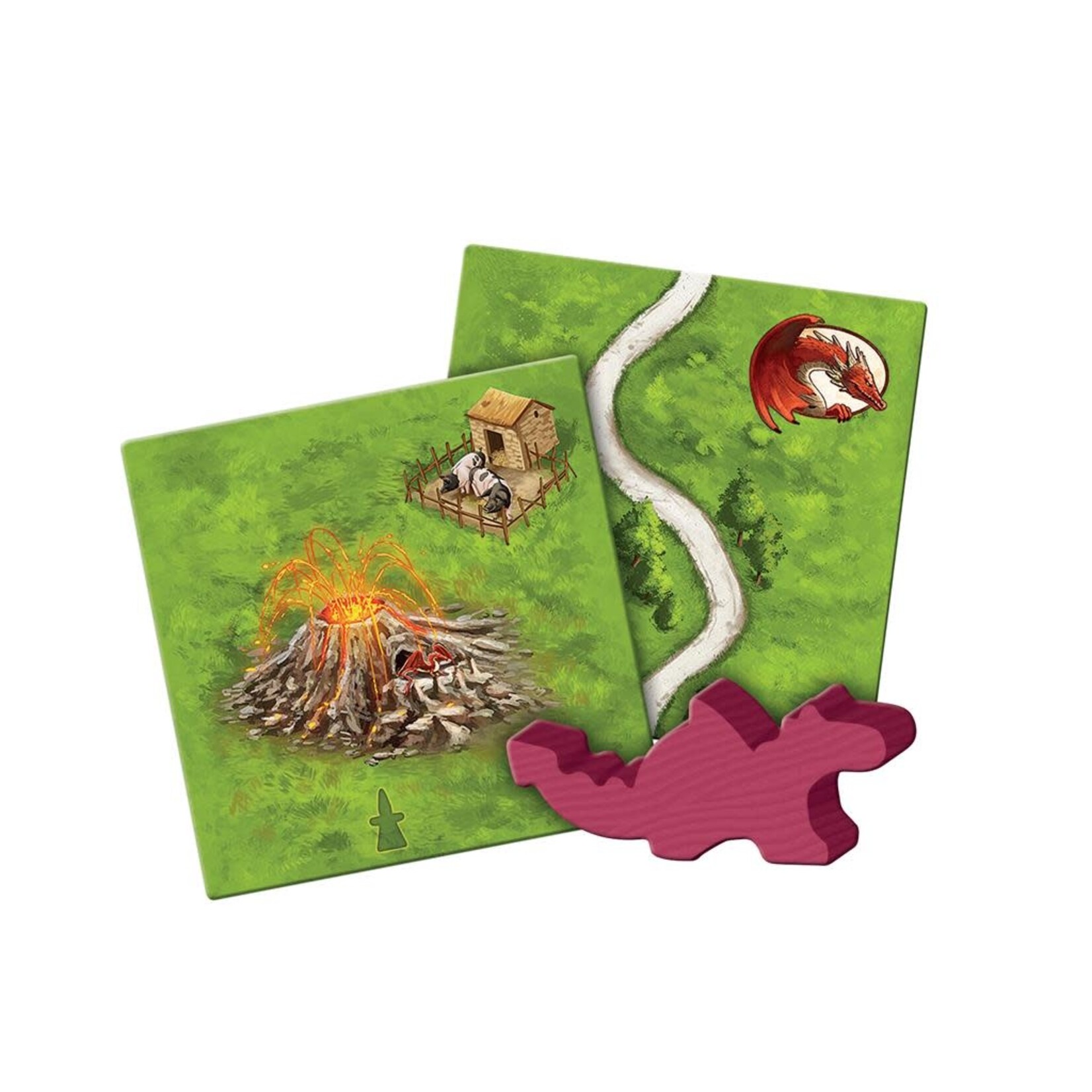Z-Man Games Carcassonne: Expansion 3 - The Princess and the Dragon