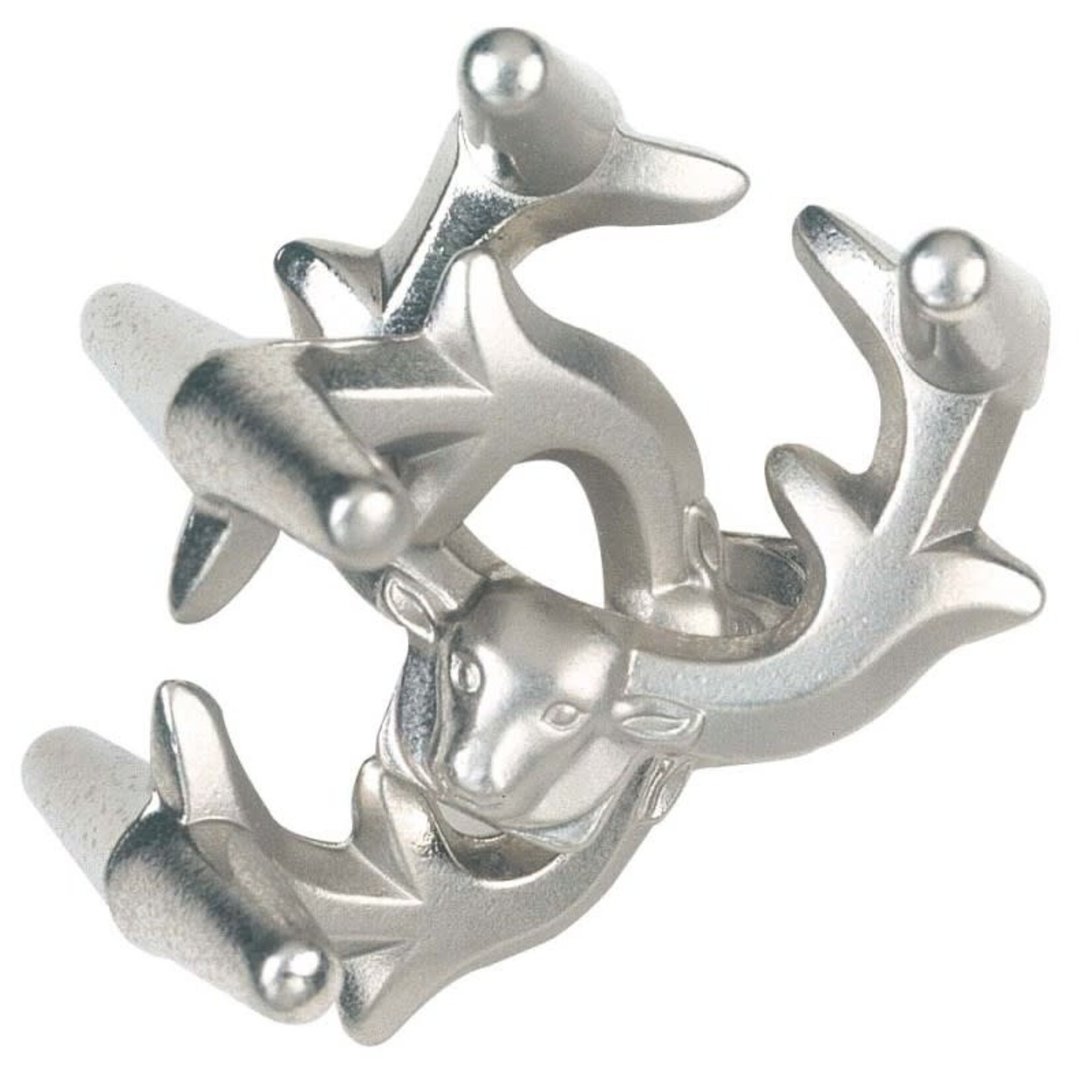 Hanayama Cast Metal Puzzle Level 6: Elk