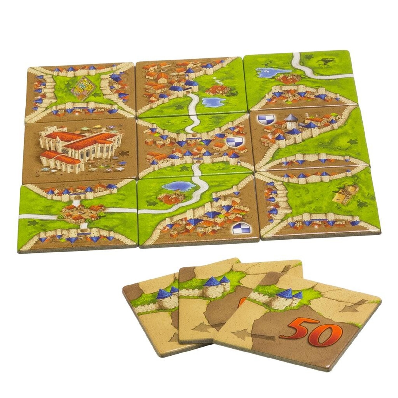 Hans Im Gluck Carcassonne: Expansion 1 - Inns & Cathedrals