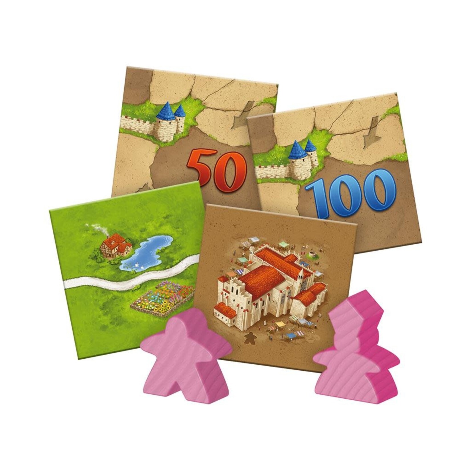 Hans Im Gluck Carcassonne: Expansion 1 - Inns & Cathedrals
