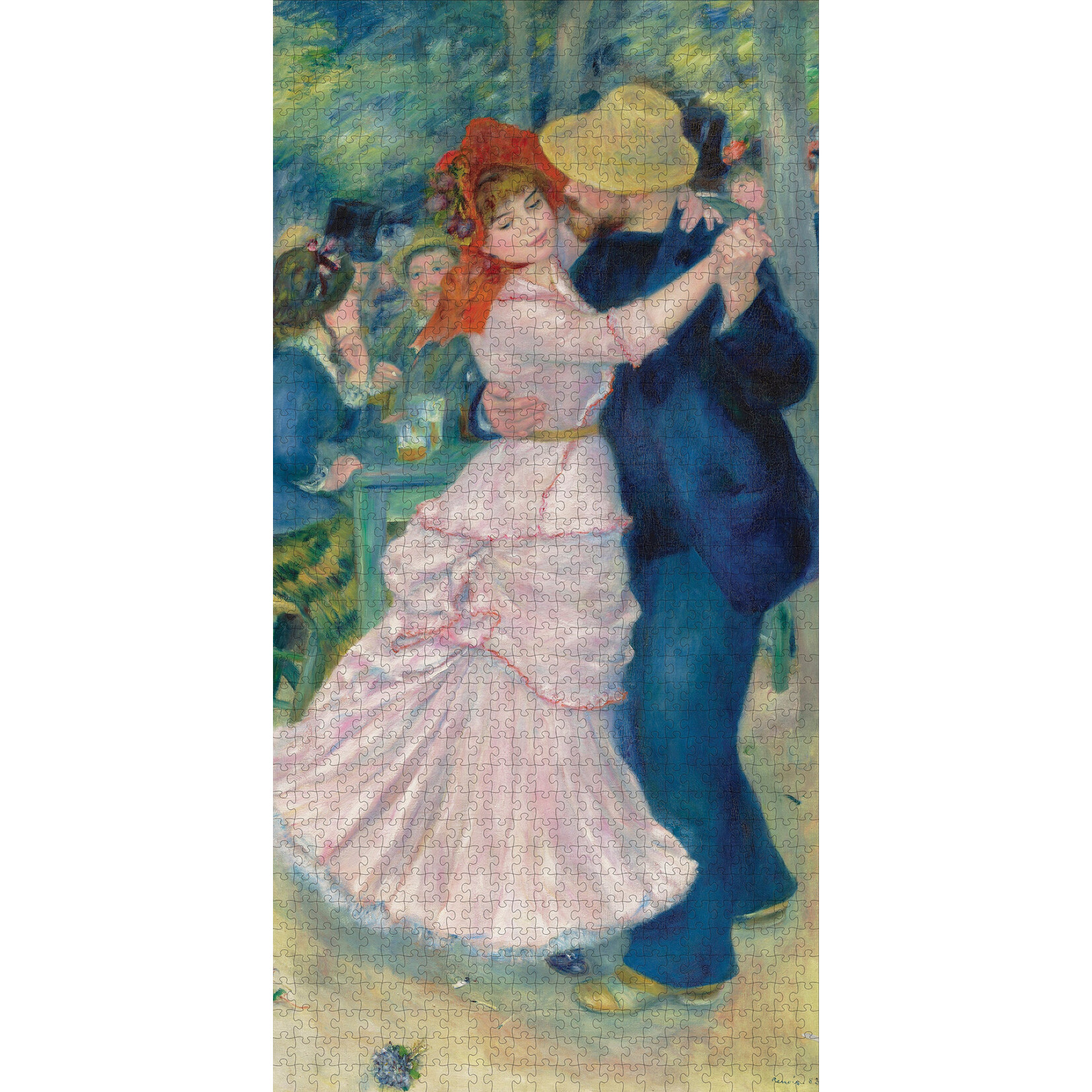 Pomegranate Pierre-Auguste Renoir: Dance at Bougival 1000-Piece Jigsaw Puzzle