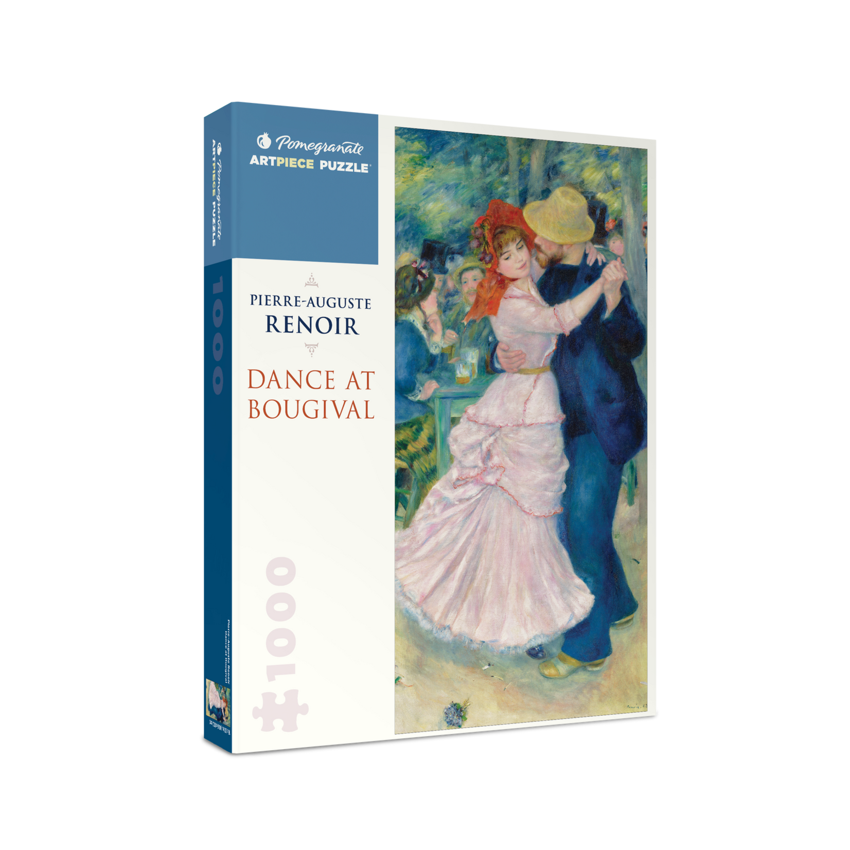 Pomegranate Pierre-Auguste Renoir: Dance at Bougival 1000-Piece Jigsaw Puzzle