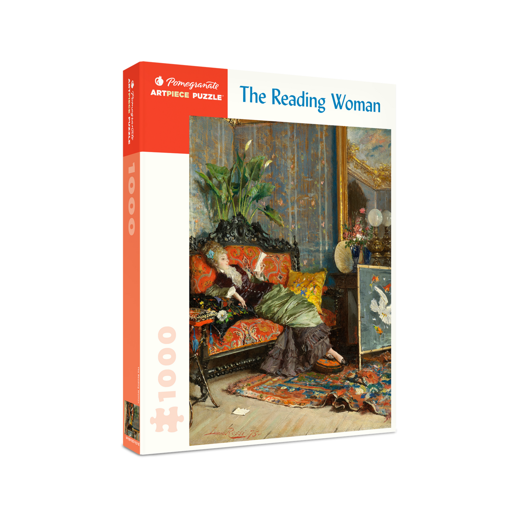 Pomegranate Reading Woman, The 1000-Piece Jigsaw Puzzle