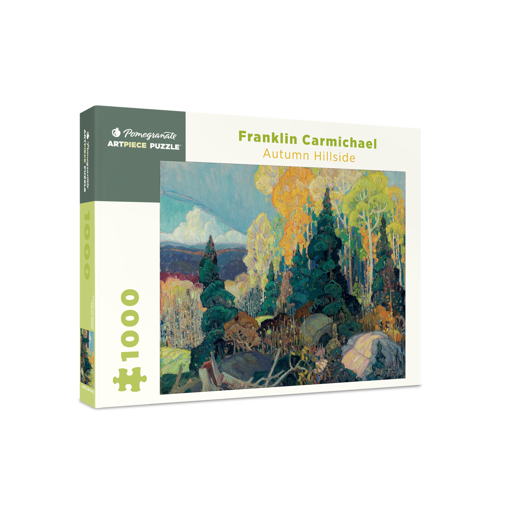 Pomegranate Franklin Carmichael: Autumn Hillside 1000-piece Jigsaw Puzzle
