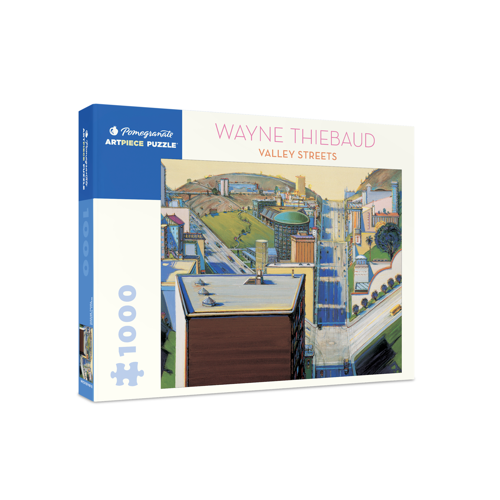 Pomegranate Wayne Thiebaud: Valley Streets 1000-Piece Jigsaw Puzzle