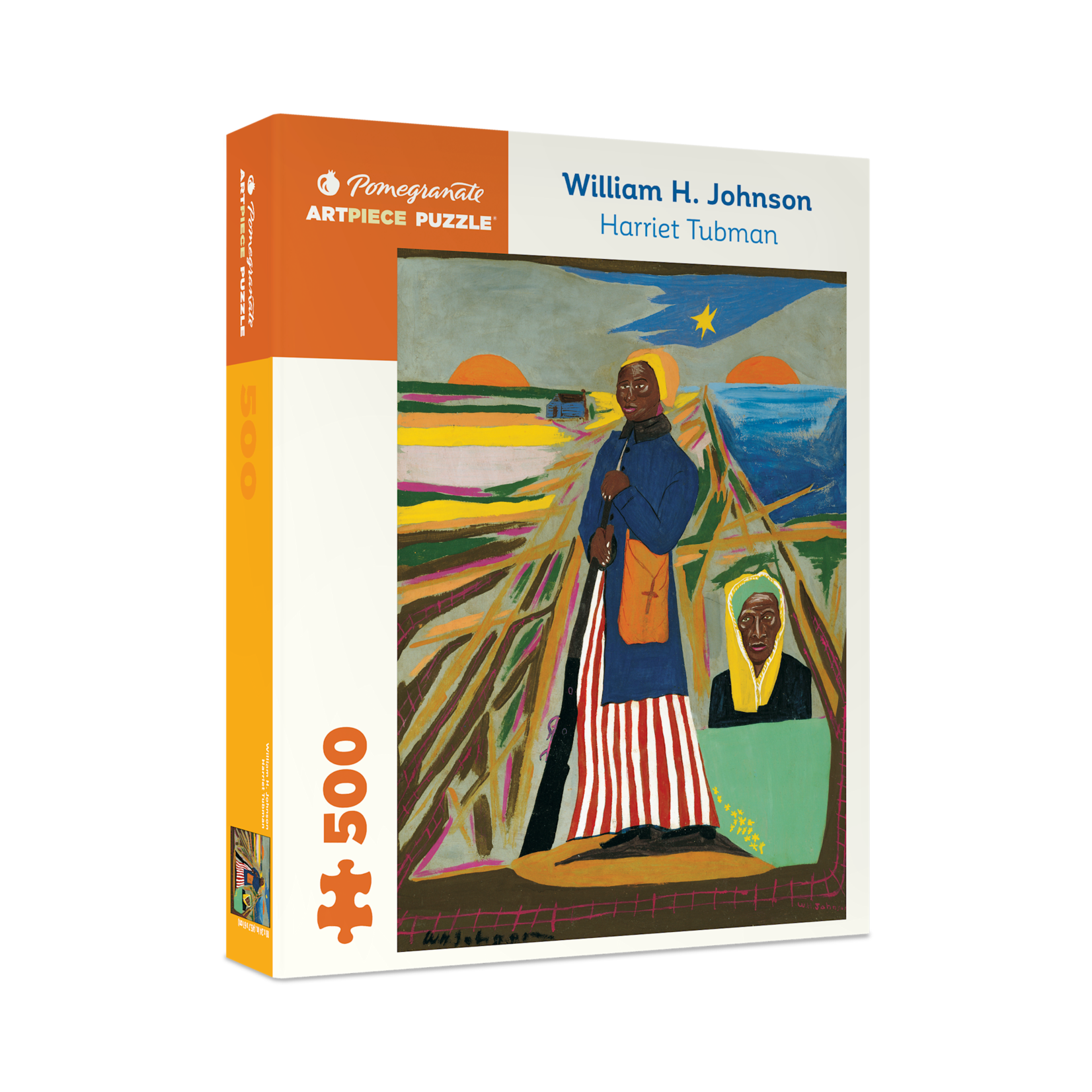 Pomegranate William H. Johnson: Harriet Tubman 500-Piece Jigsaw Puzzle