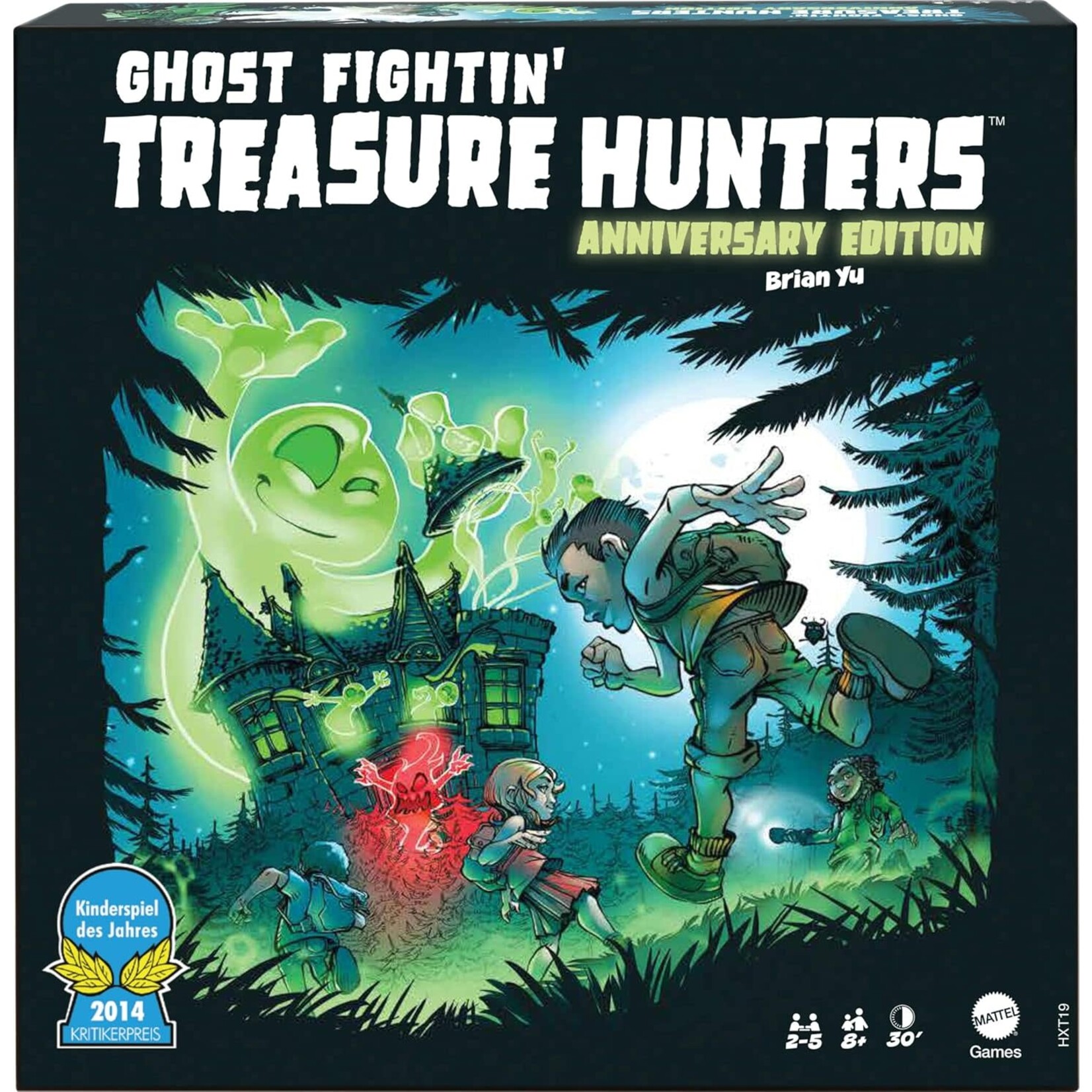 Mattel Ghost Fightin' Treasure Hunters Game Anniversary Edition