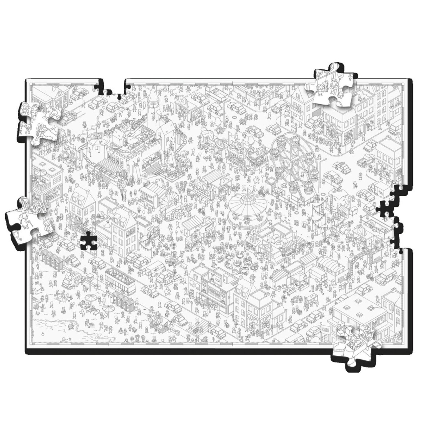 Spielwiese MicroMacro: Jigsaw - Funfair