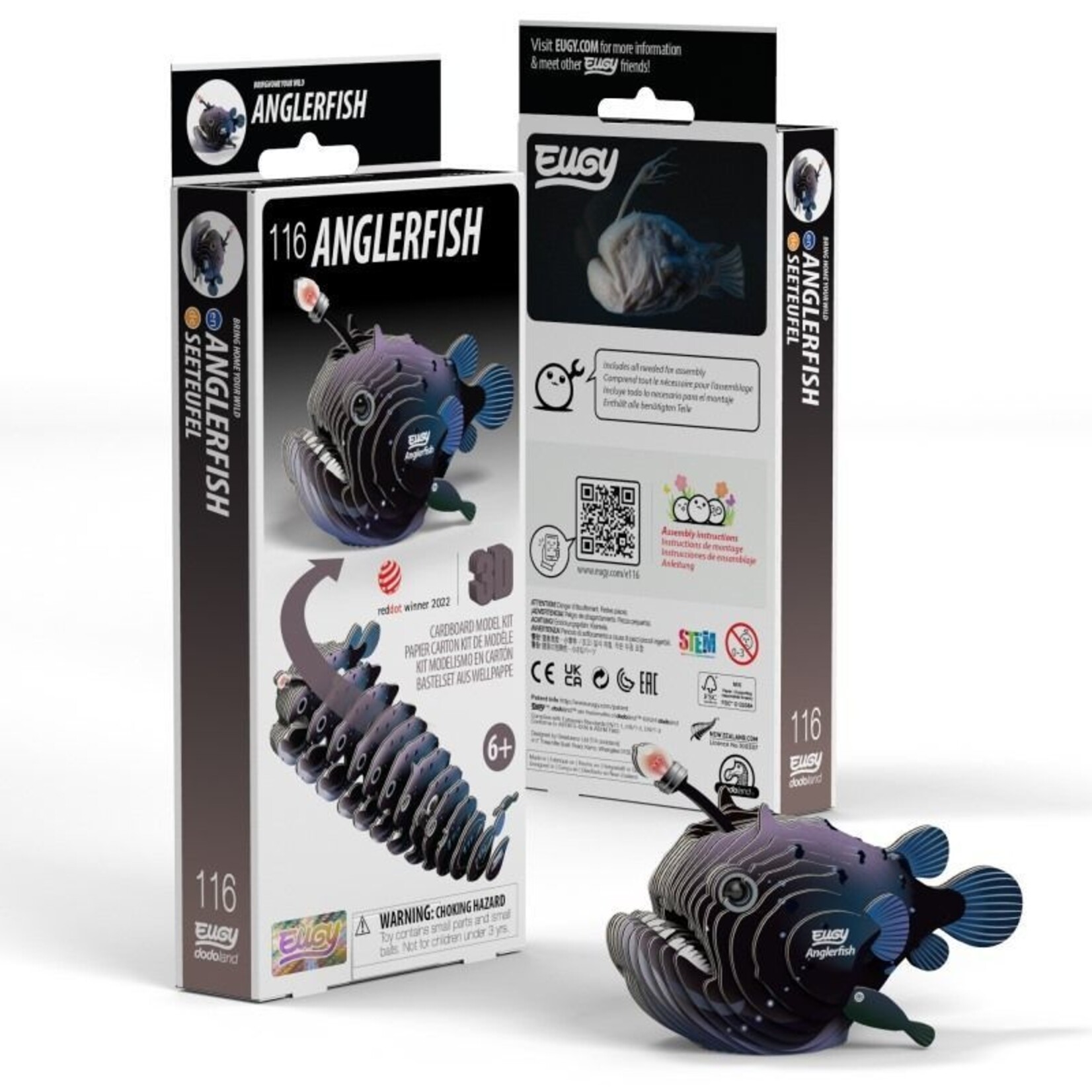 EUGY Anglerfish 3D Puzzle
