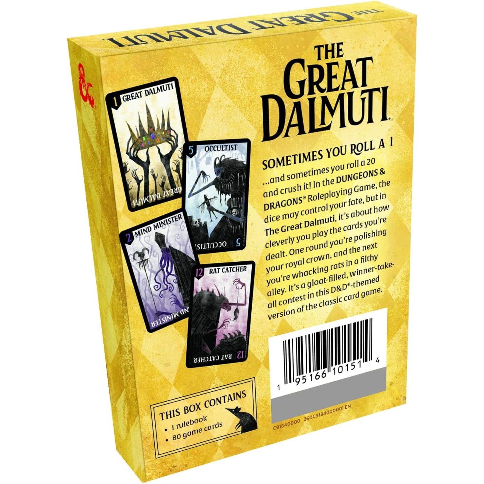 Wizards of the Coast Great Dalmuti, The: Dungeons & Dragons