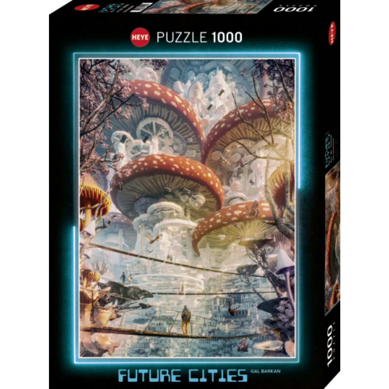 Heye Future Cities - Shroomland 1000 Piece Puzzle