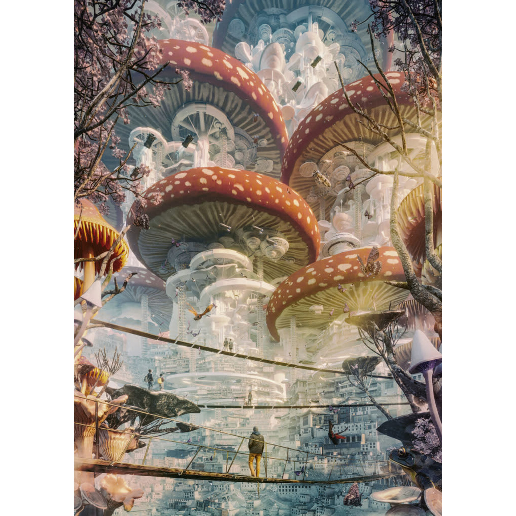 Heye Future Cities - Shroomland 1000 Piece Puzzle