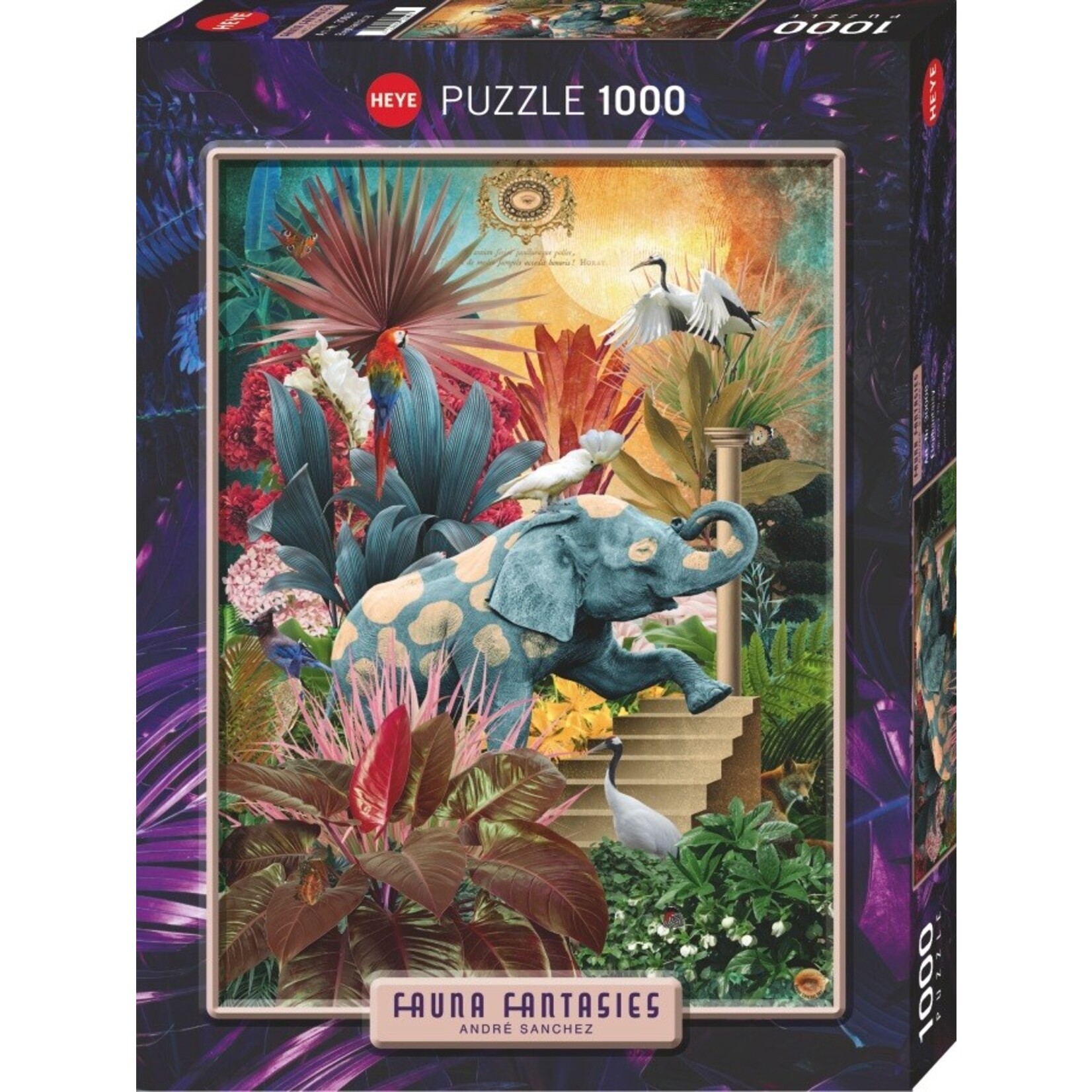 Heye Fauna Fantasies - Elephantaisy 1000 Piece Puzzle