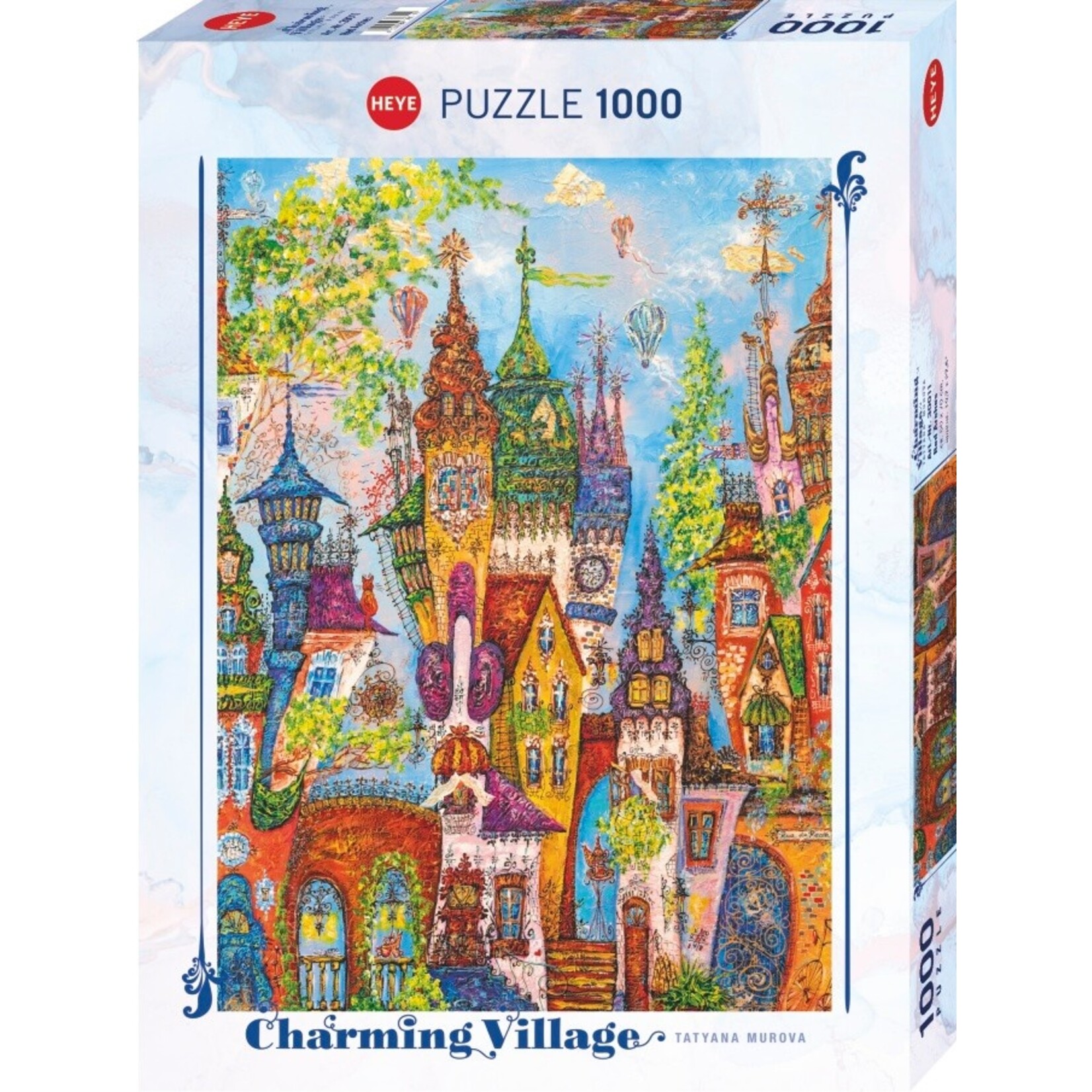 Heye Charming Village - Red Arches 1000 Piece Puzzle