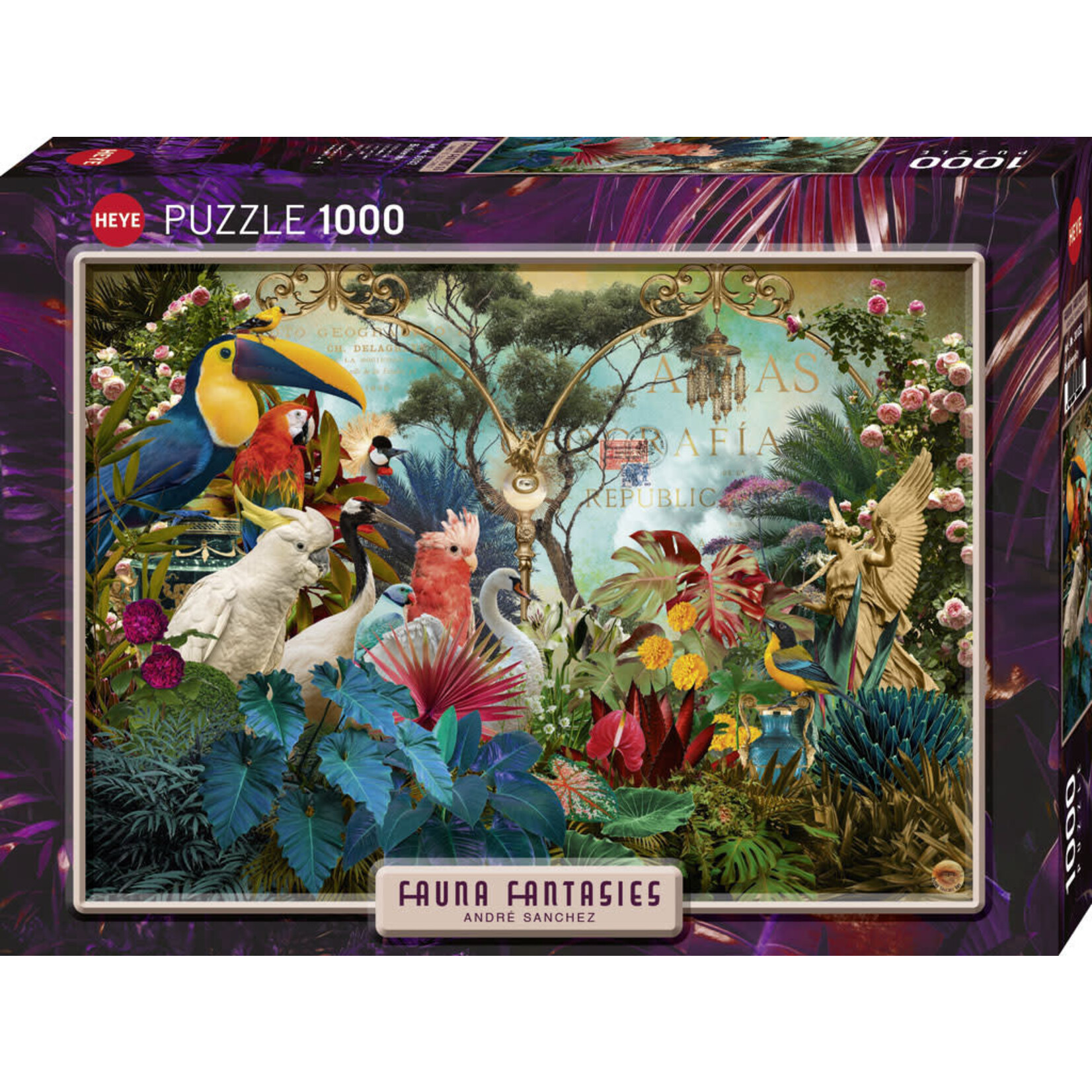 Heye Fauna Fantasies - Birdiversity 1000 Piece Puzzle