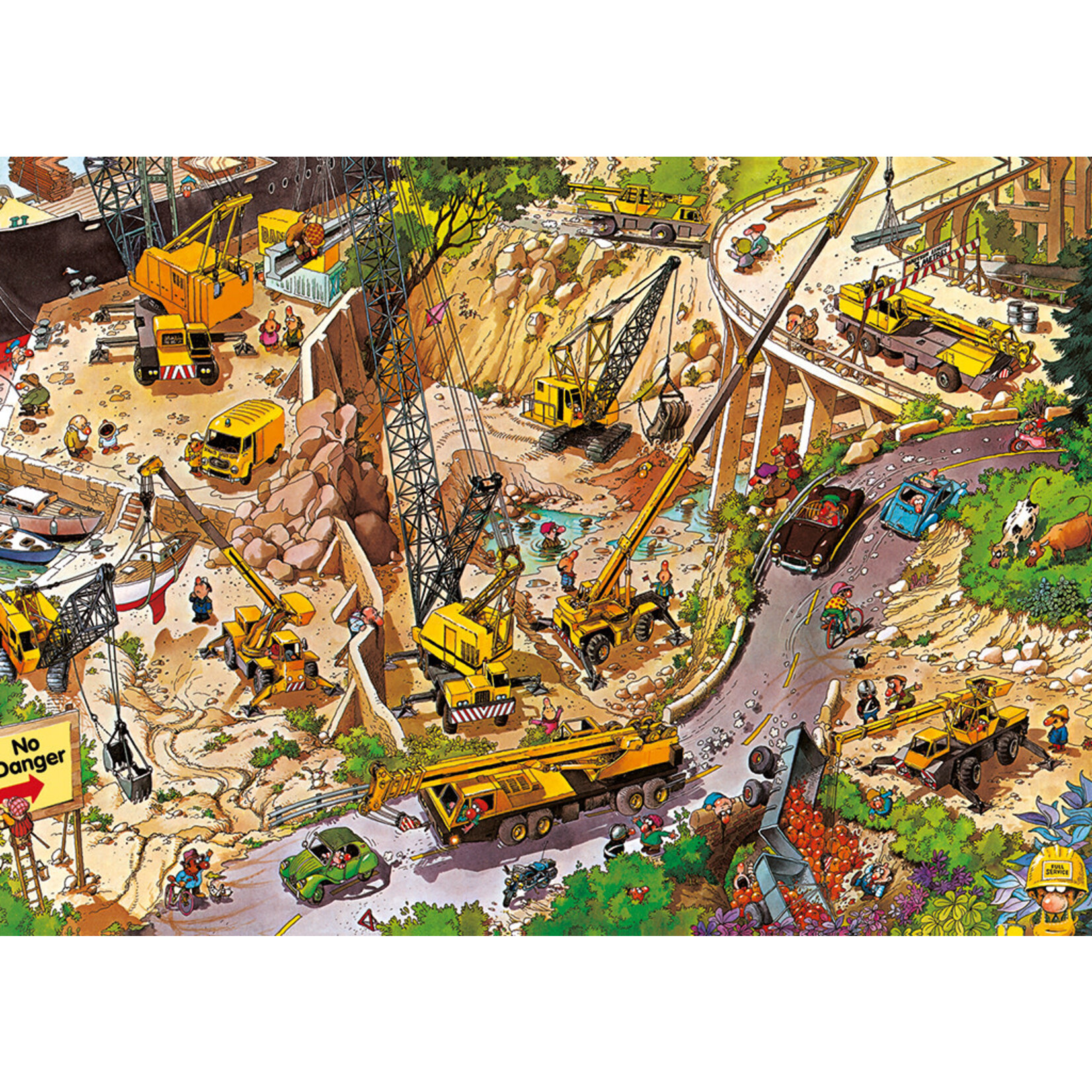 Heye Wanted Seek & Find - Door Lock Tonio 1000 Piece Puzzle