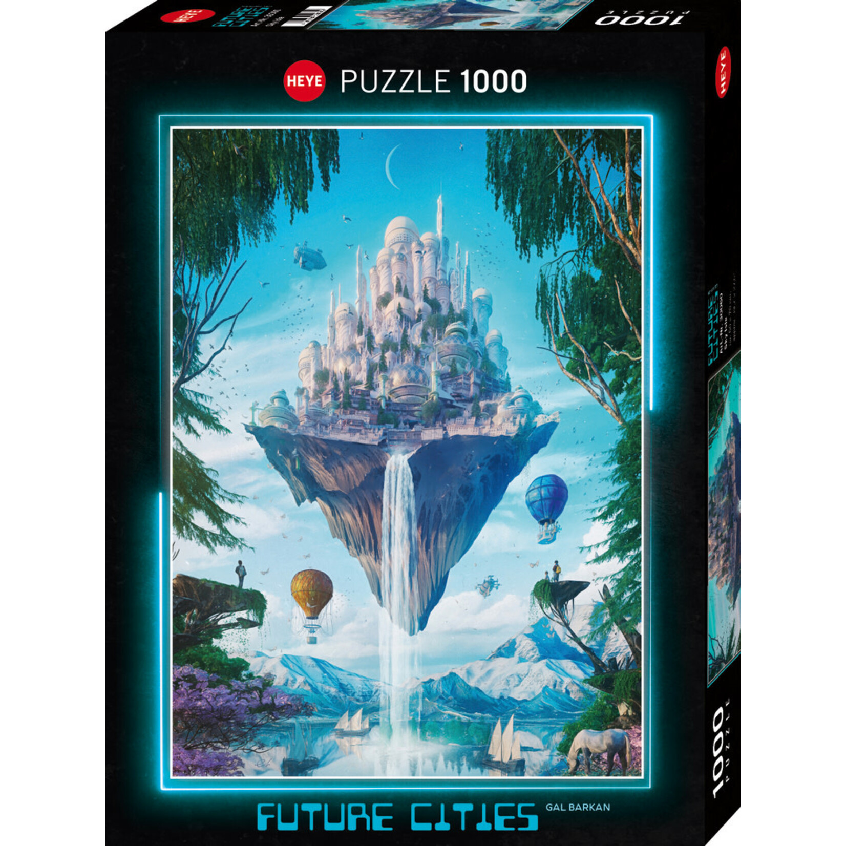 Heye Future Cities - Sky Isle 1000 Piece Puzzle