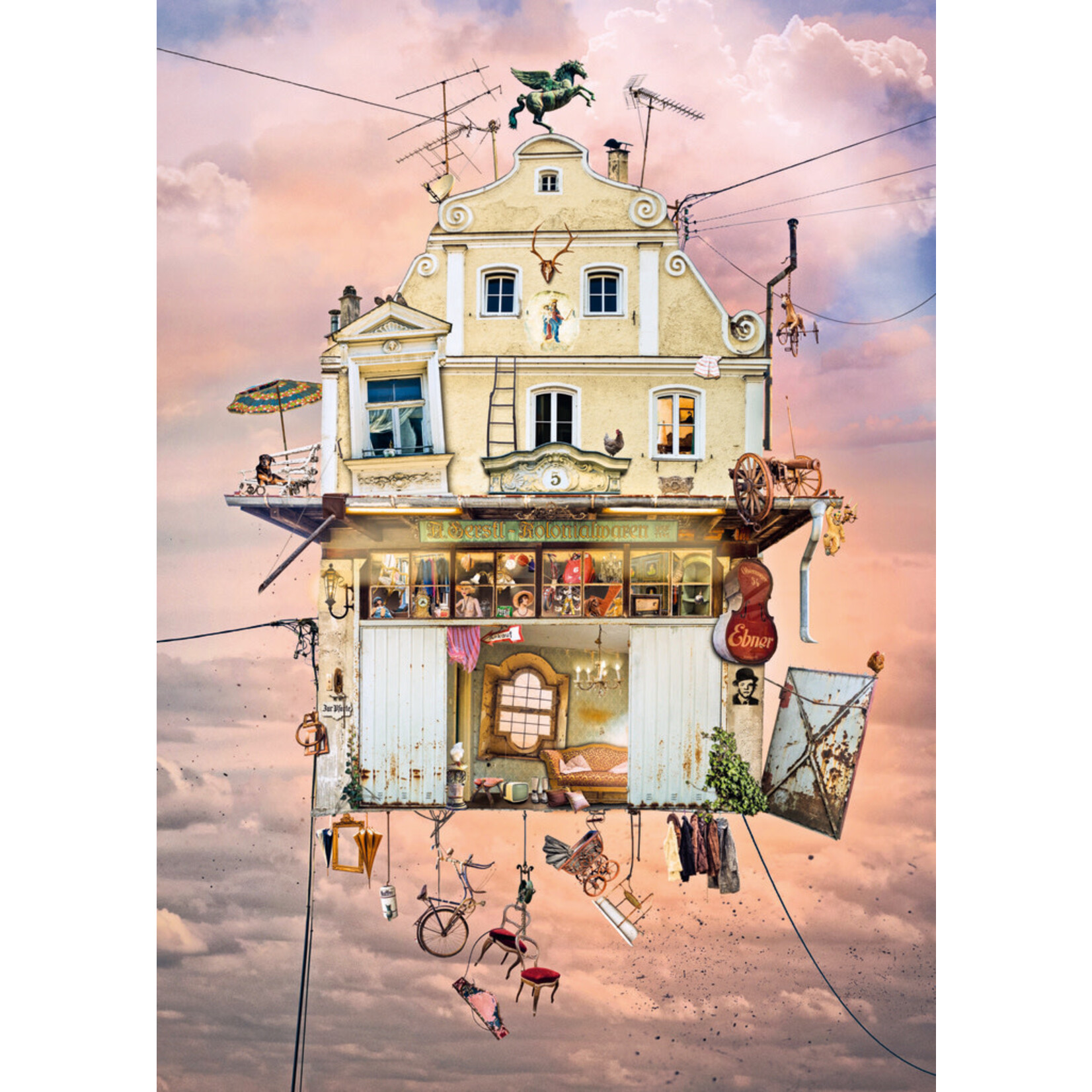 Heye Fly High! - Treasure House 1000 Piece Puzzle