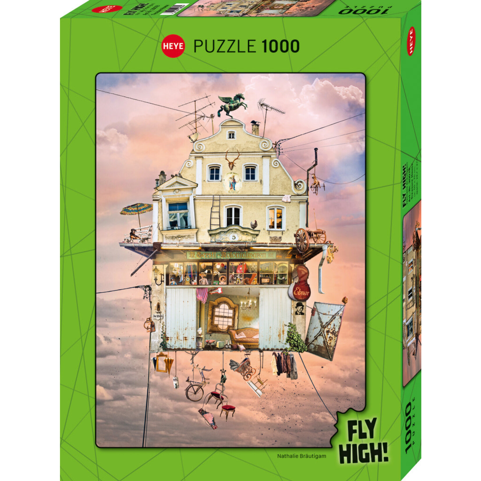 Heye Fly High! - Treasure House 1000 Piece Puzzle