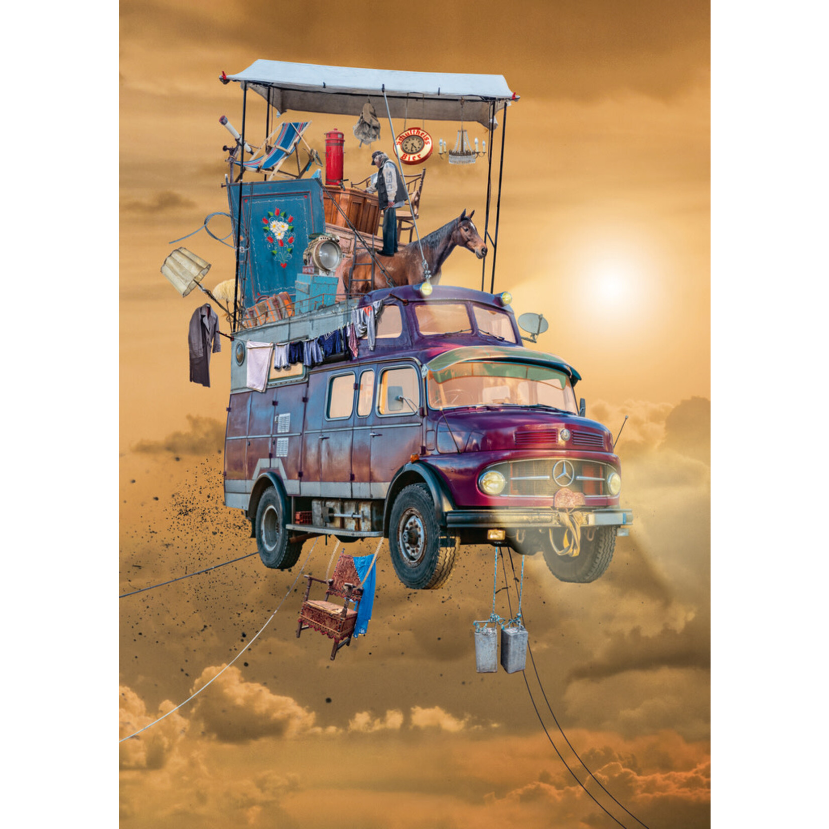 Heye Fly High! - Mobile Home 1000 Piece Puzzle