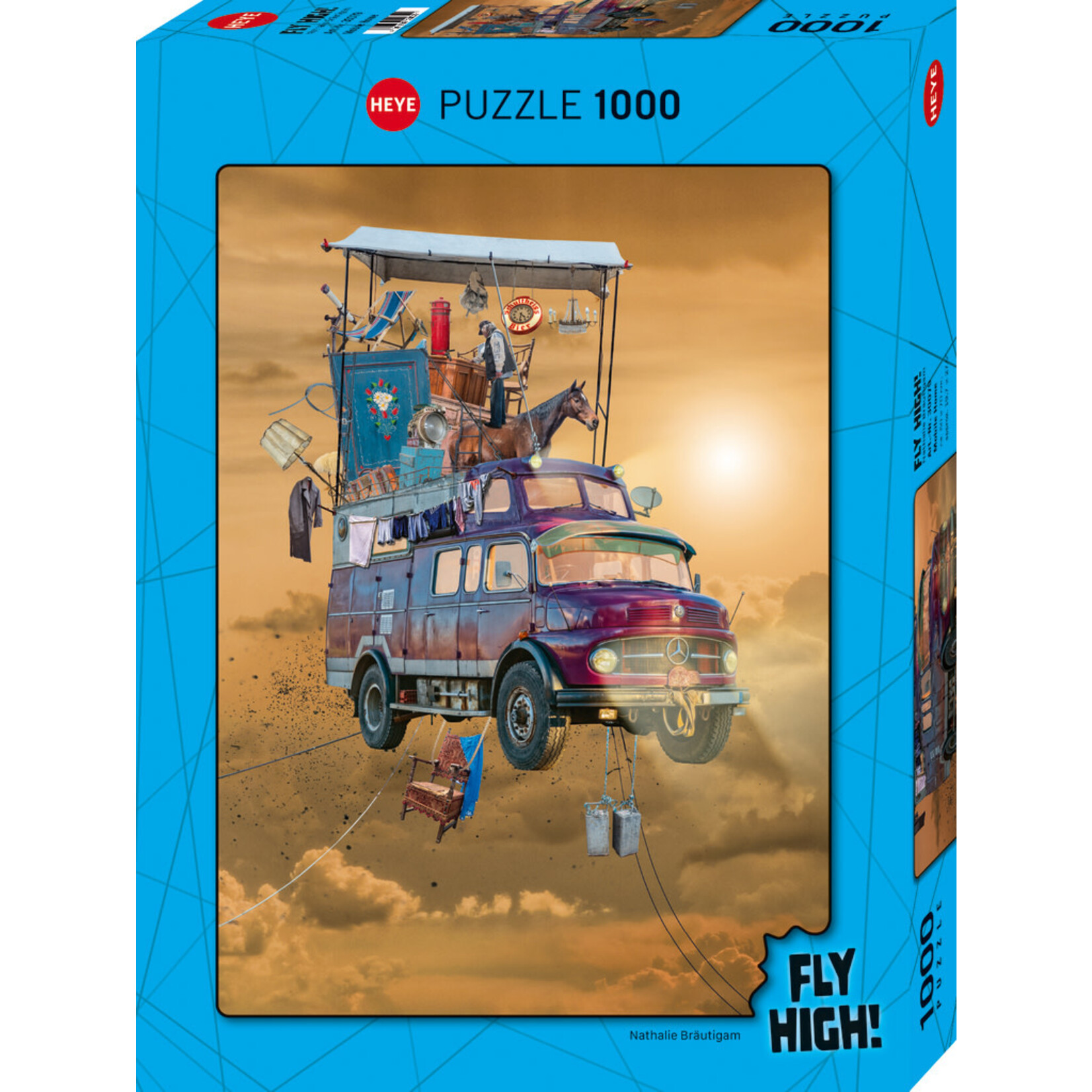 Heye Fly High! - Mobile Home 1000 Piece Puzzle