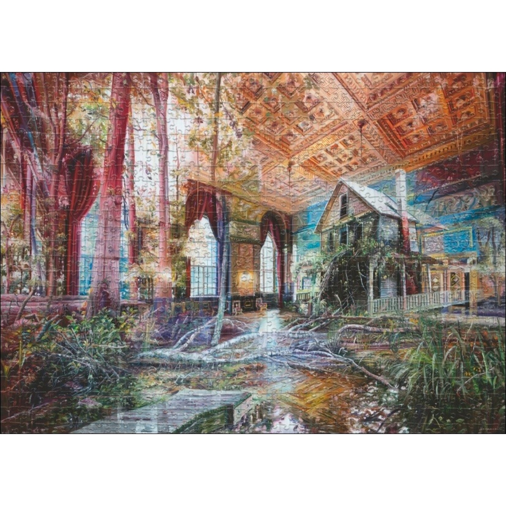 Heye In/Outside - Intruding House 1000 Piece Puzzle