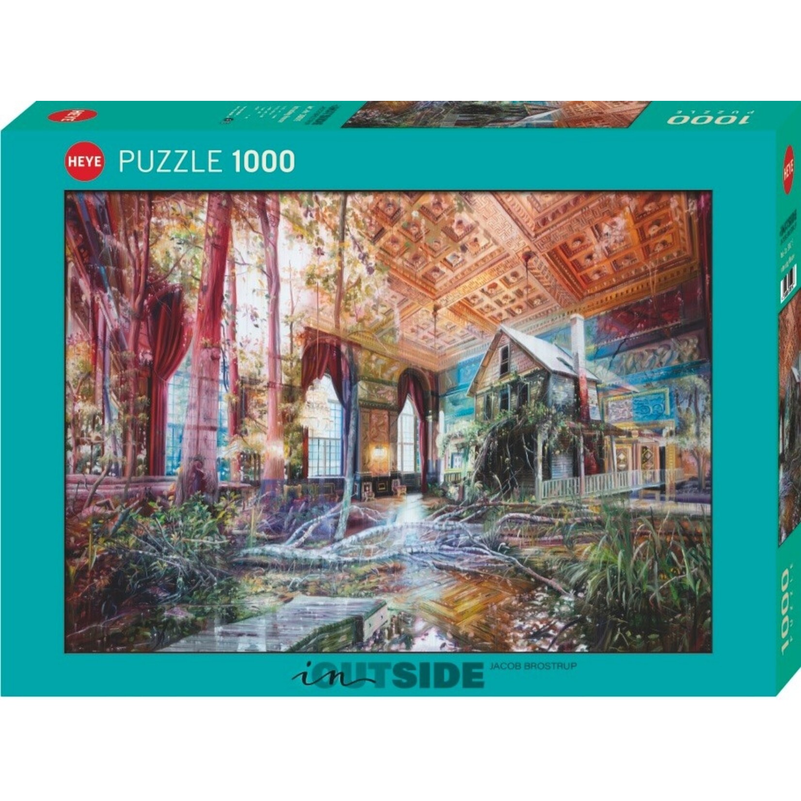 Heye In/Outside - Intruding House 1000 Piece Puzzle