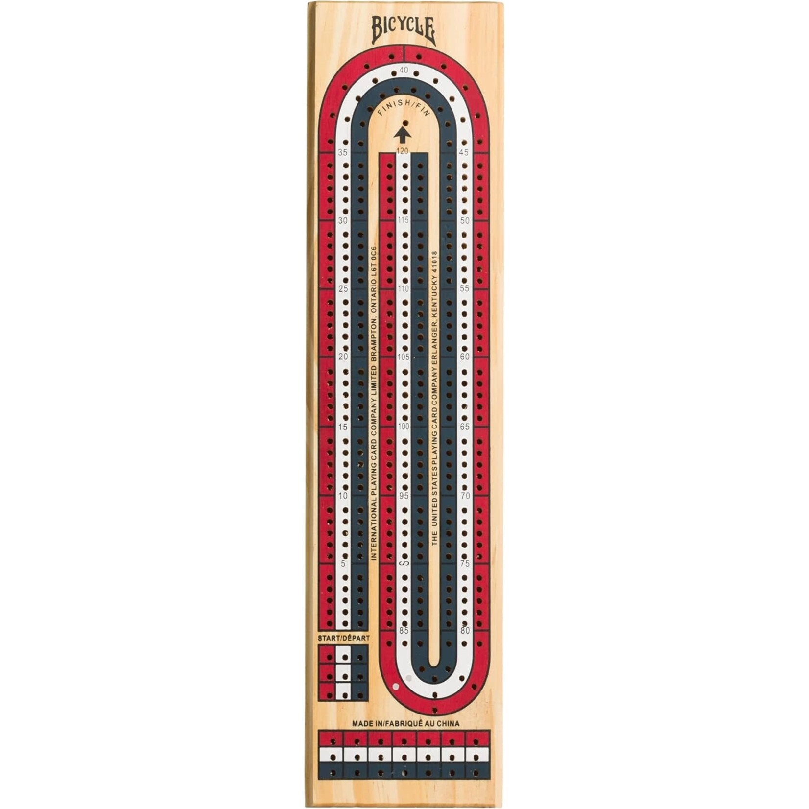 Bicycle Bicycle Cribbage Board