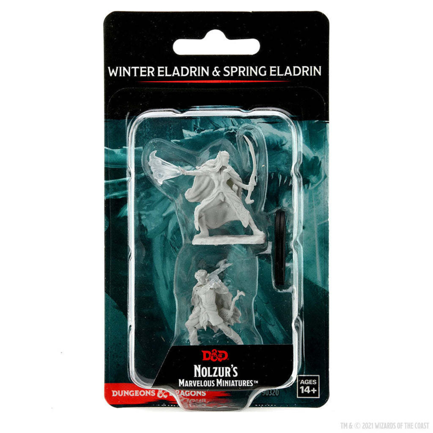WizKids D&D Nolzur's Marvelous Miniatures: Winter Eladrin & Spring Eladrin