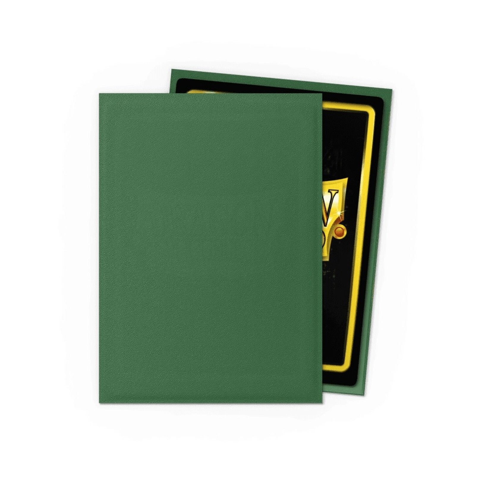 Dragon Shield Standard Size Matte Sleeves - Forest Green (100ct)