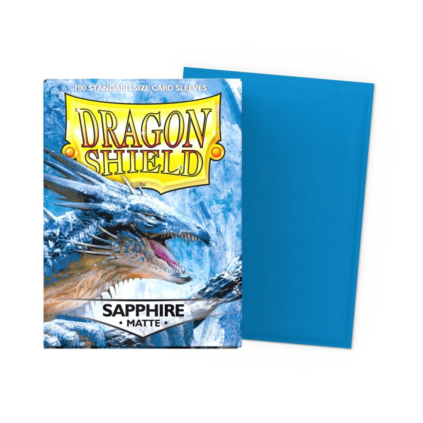 Dragon Shield Standard Size Matte Sleeves - Sapphire (100ct)