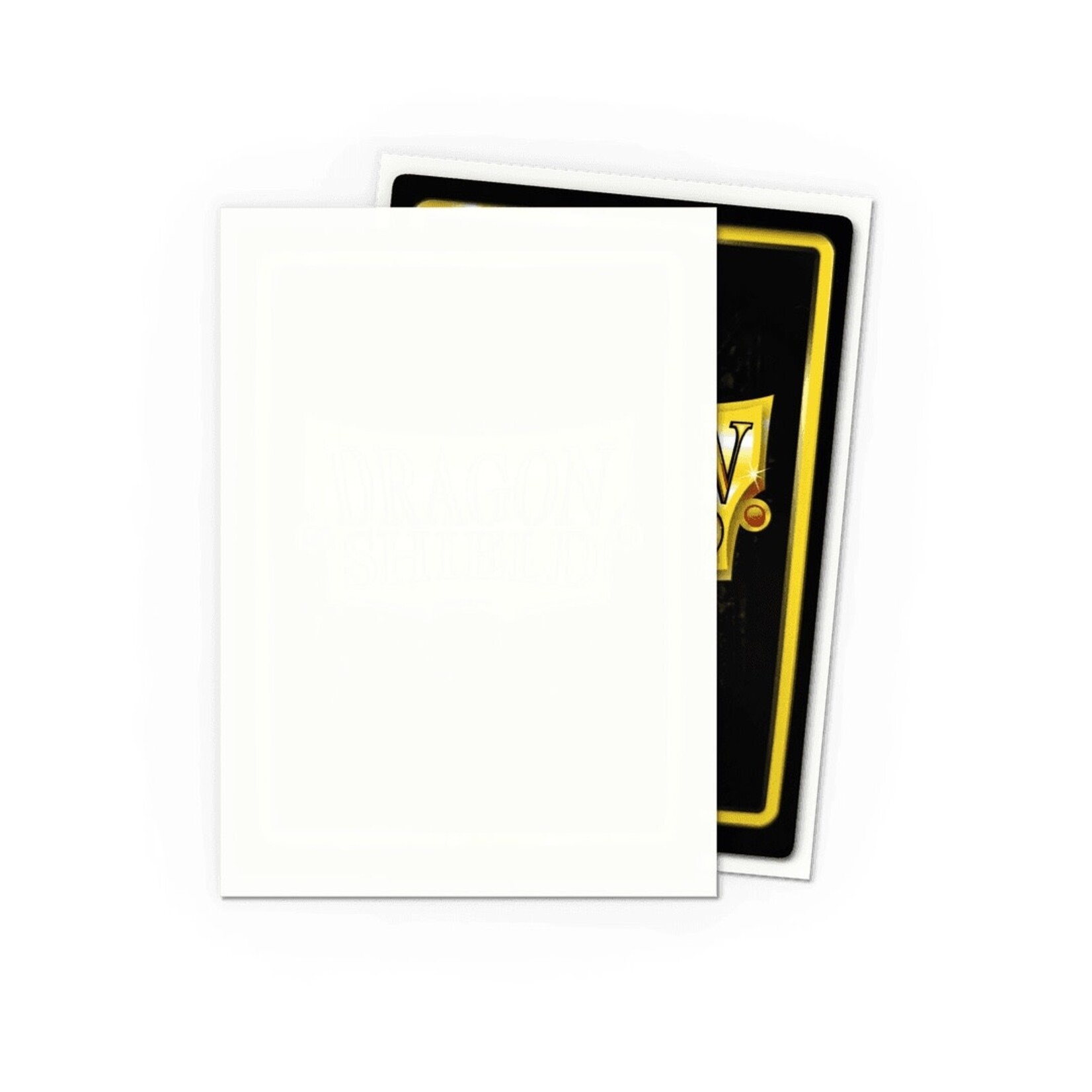 Dragon Shield Standard Size Matte Sleeves - White (100ct)
