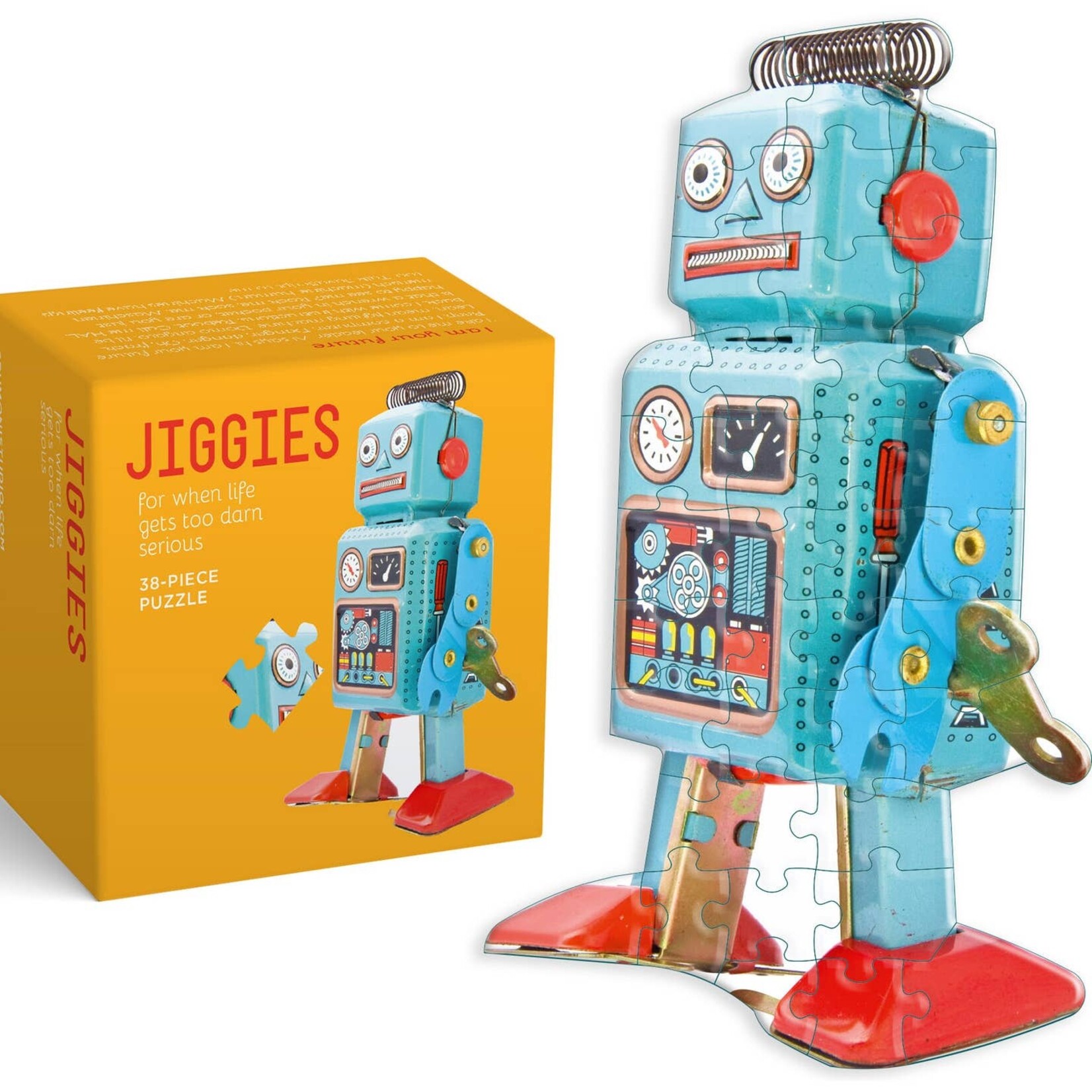 Gibbs Smith Robot Jiggie Puzzle