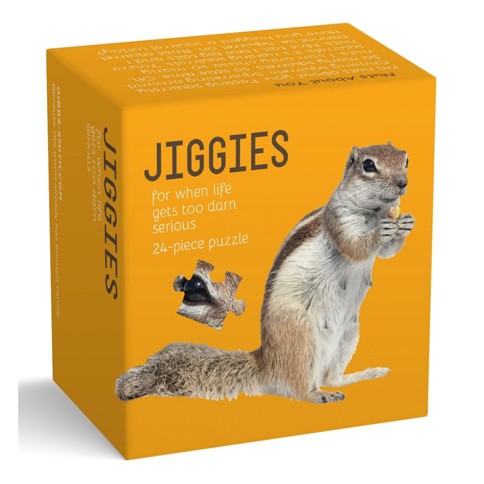 Gibbs Smith Nuts About You Jiggie Puzzle
