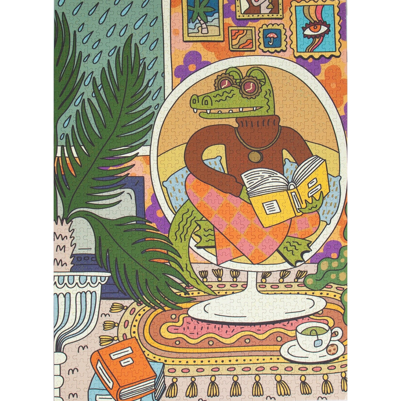 Birdie Puzzles Rainy Day 1,000 Piece Puzzle