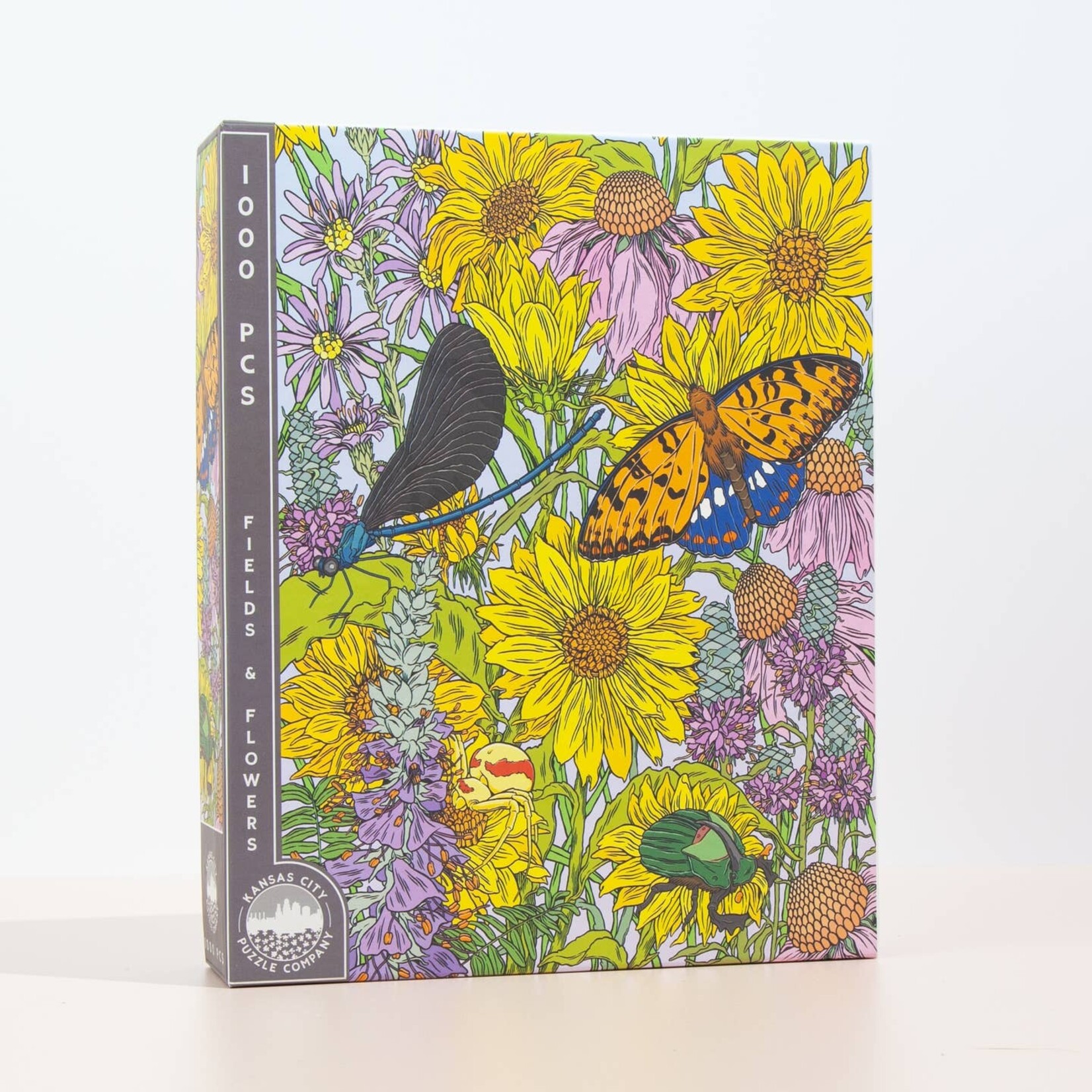 Birdie Puzzles Fields & Flowers 1,000 Piece Puzzle