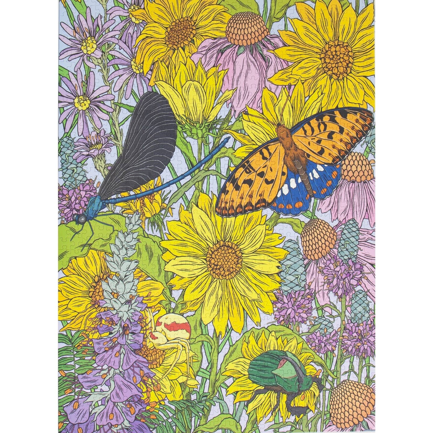 Birdie Puzzles Fields & Flowers 1,000 Piece Puzzle