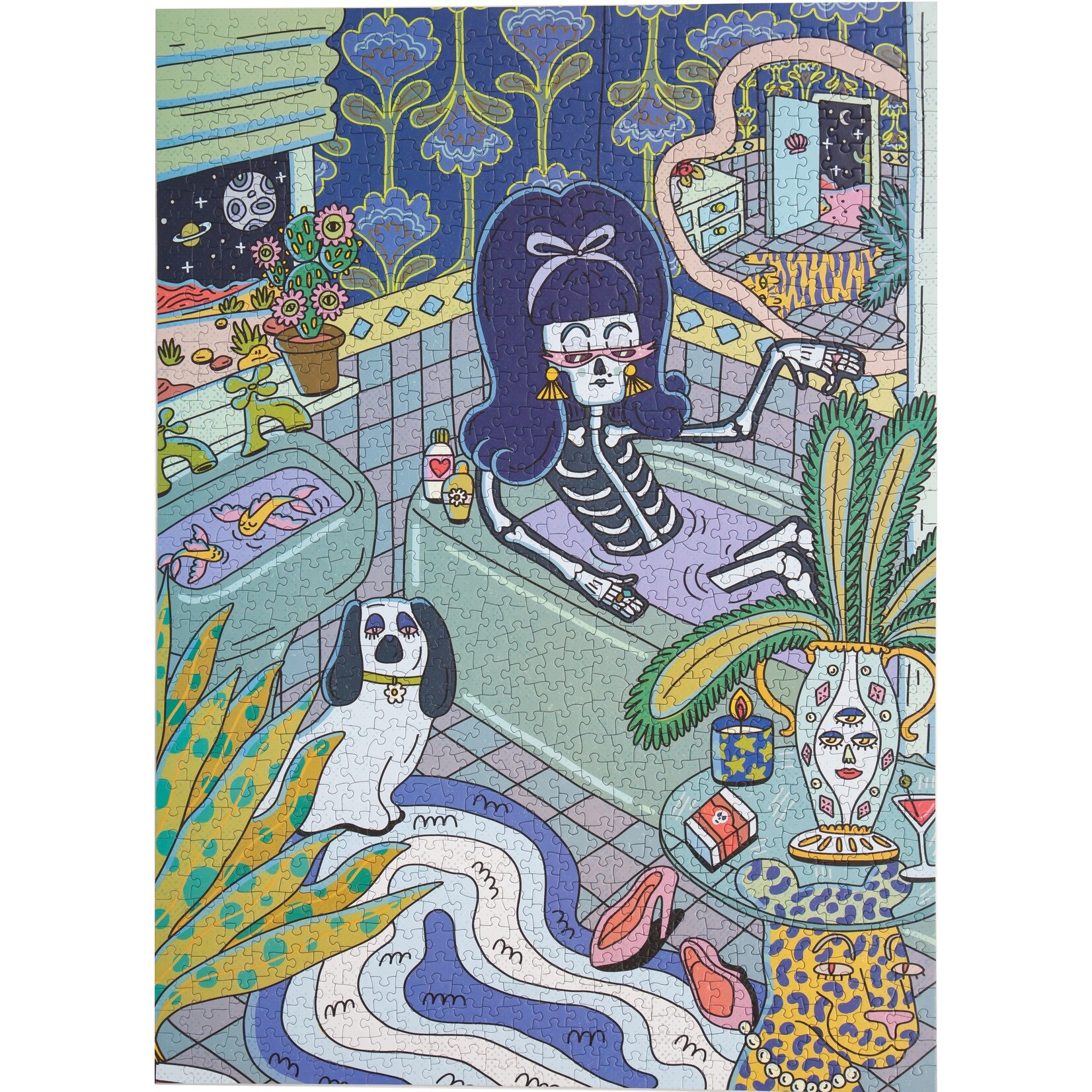 Birdie Puzzles Moonlight 1,000 Piece Puzzle