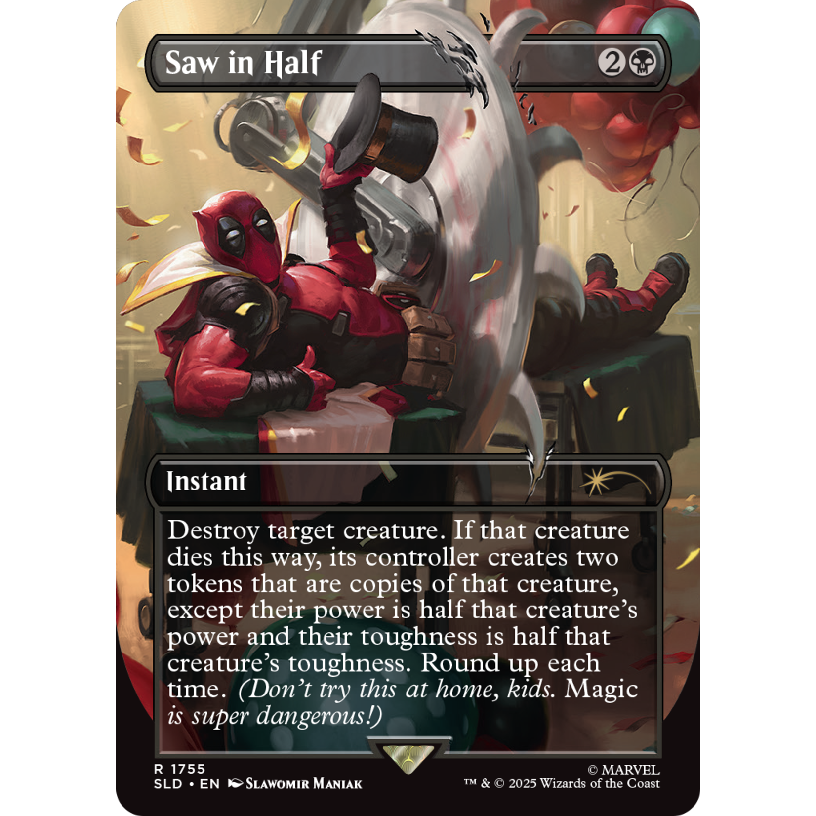 Wizards of the Coast Secret Lair x Marvel's Deadpool