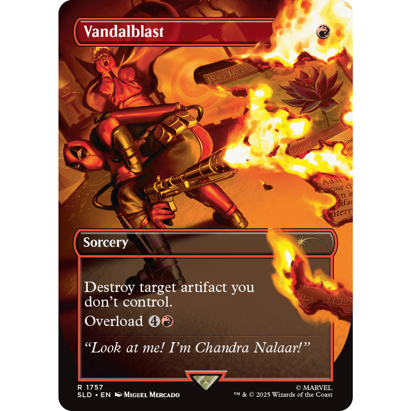 Wizards of the Coast Secret Lair x Marvel's Deadpool