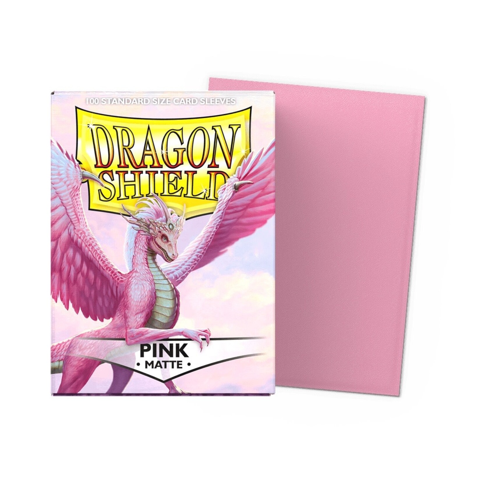 Dragon Shield Standard Size Matte Sleeves - Pink (100ct)