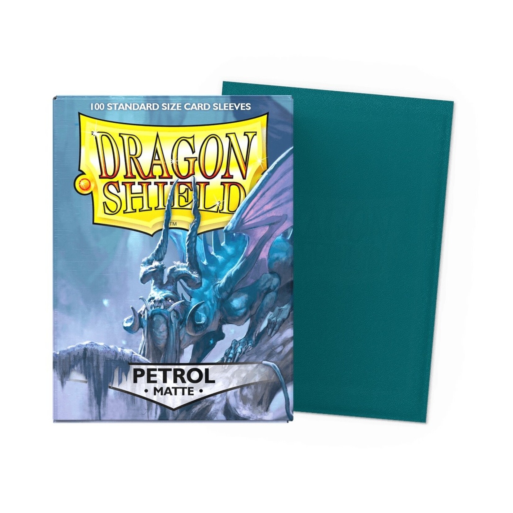 Dragon Shield Standard Size Matte Sleeves - Petrol (100ct)
