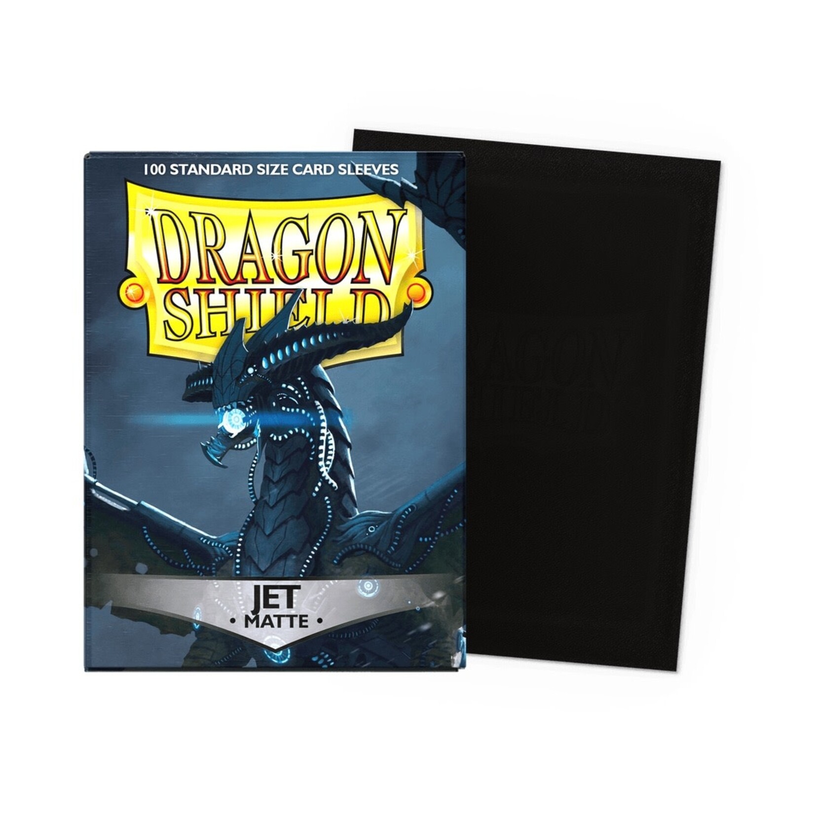 Dragon Shield Standard Size Matte Sleeves - Jet (100ct)