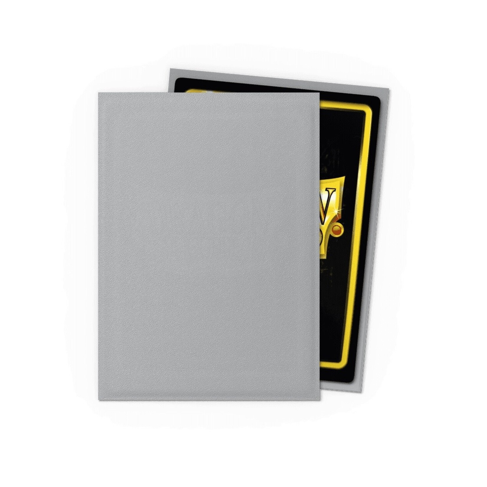 Dragon Shield Standard Size Matte Sleeves - Silver (100ct)