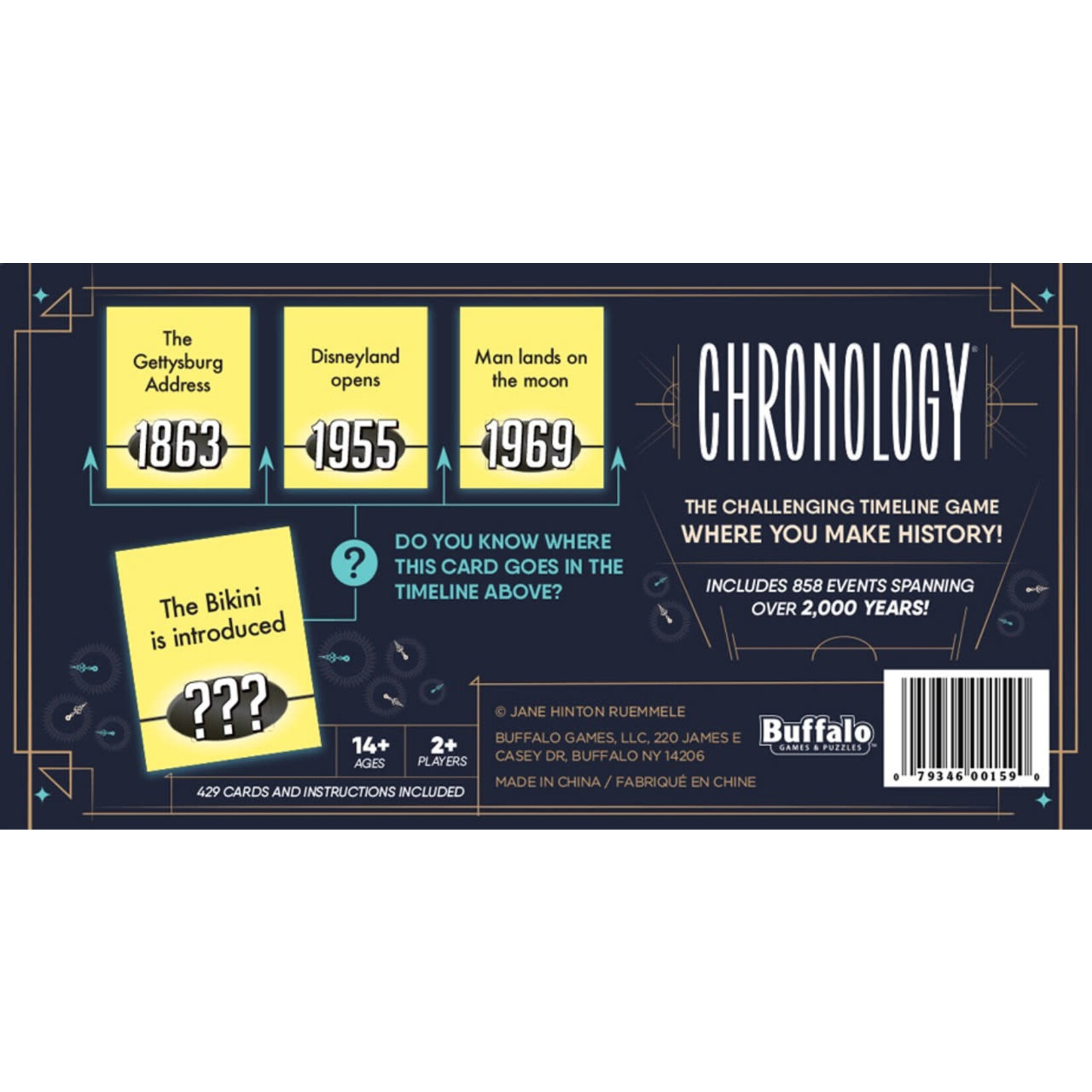 Buffalo Games Chronology 20th Anniversary Edition