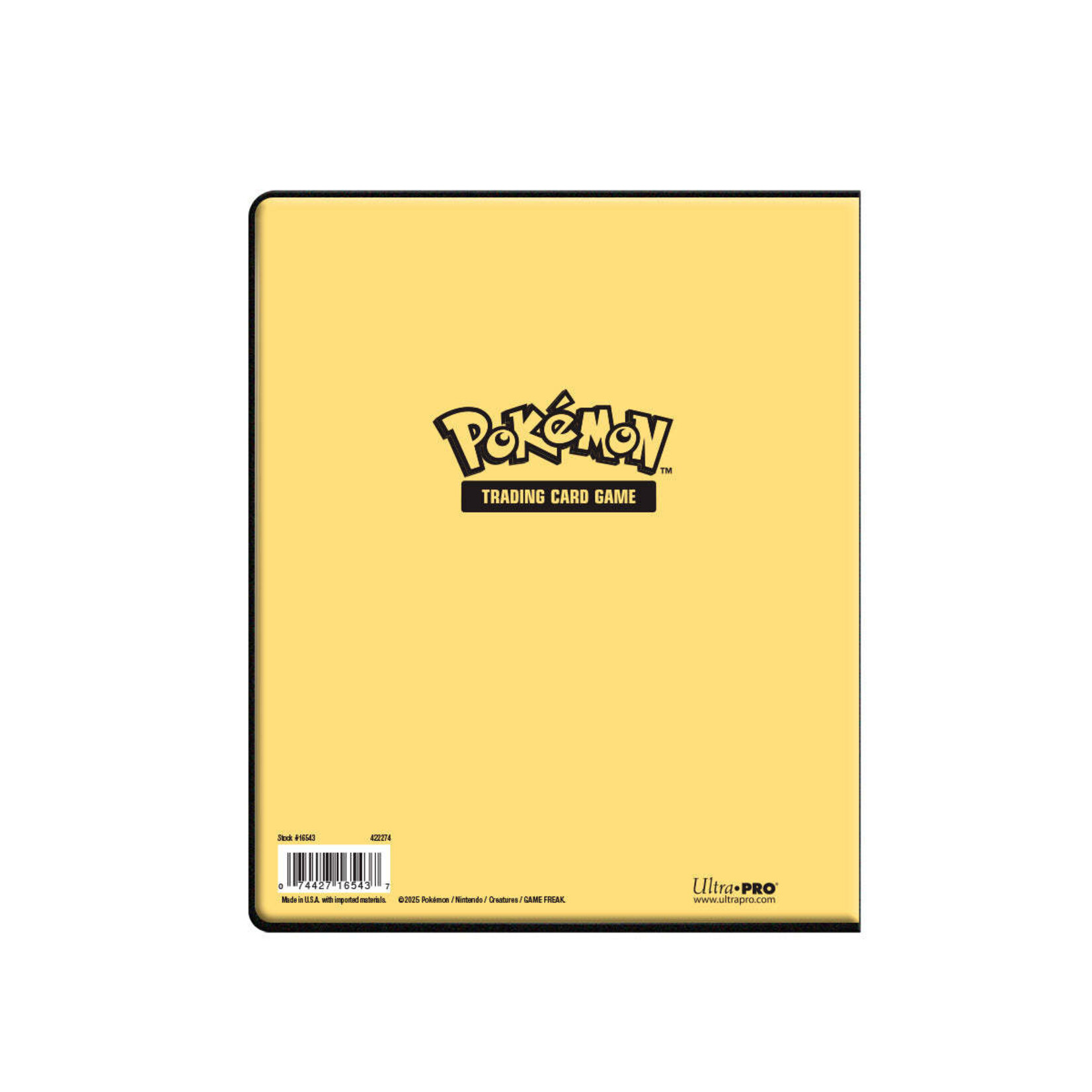 Ultra Pro International Pokémon TCG: 4 Pocket Portfolio - Pikachu